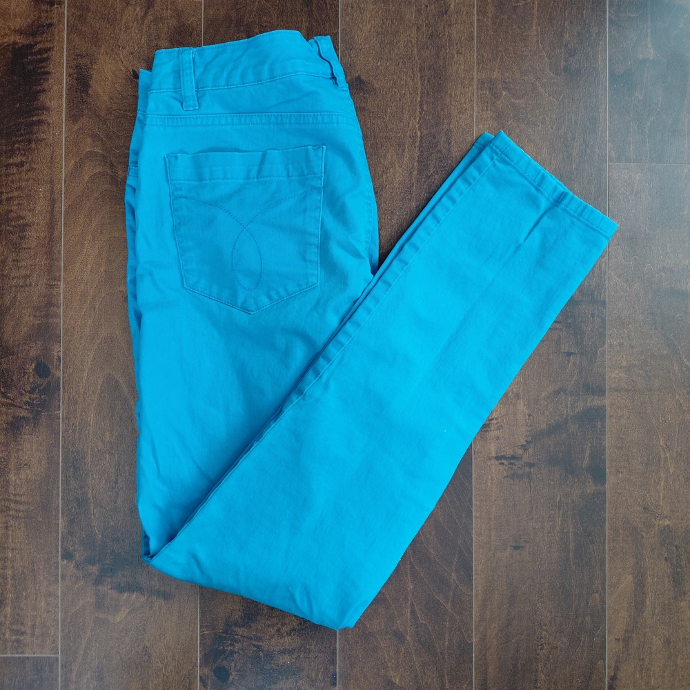 Calvin Klein Vibrant Blue Straight Leg Jeans